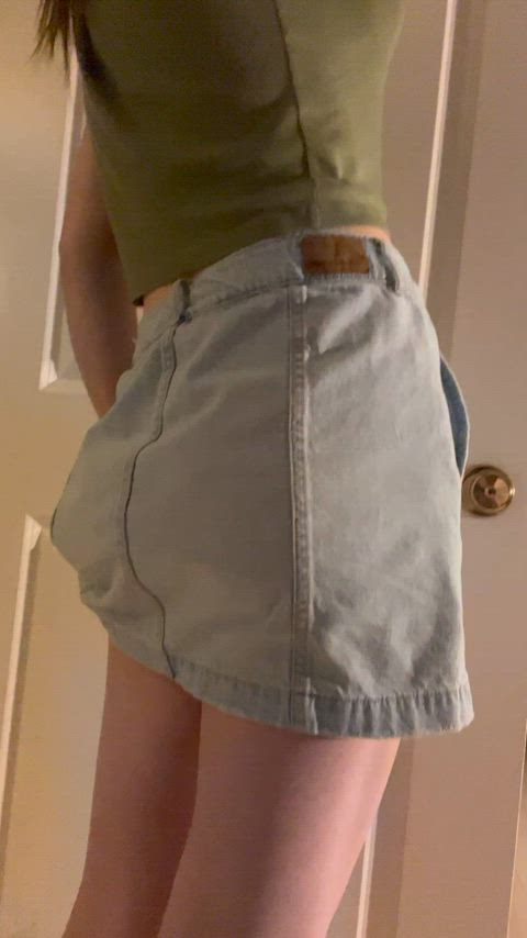 just a quick pull on my thong