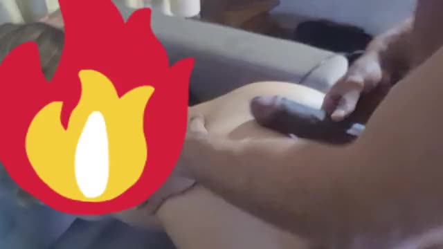 Being fucked by my bull while my cuck films it locked in chastity waiting to lick