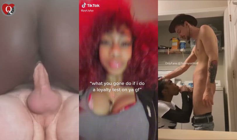 ass bbc blowjob bunny chastity humiliation interracial pmv submissive gif