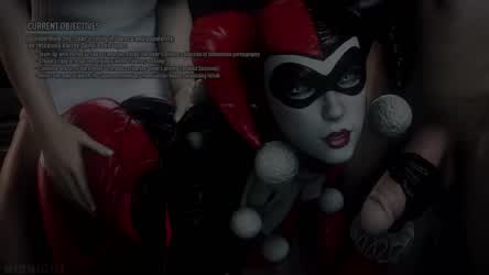 Animation BWC Caption Cuckold Doggystyle Gamer Girl Group Sex Harley Quinn Hentai