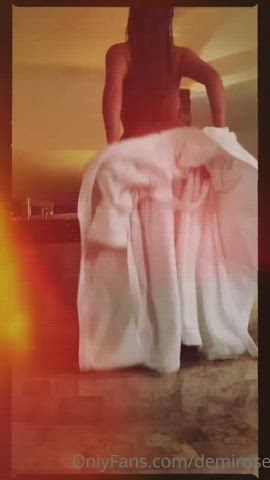 Big Ass Model OnlyFans Pawg Sensual Softcore Solo Thick Wet gif
