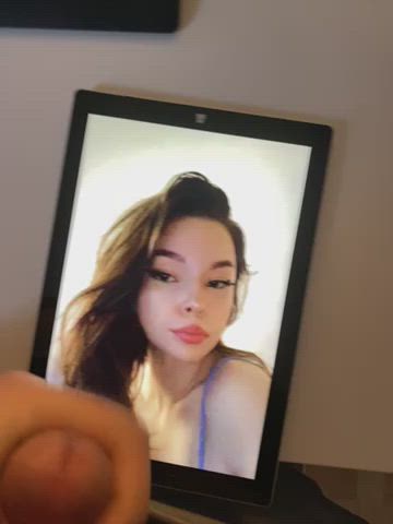 Cum Teen Tribute gif