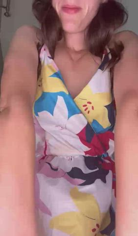 Wanna see what’s under my sundress? 😘