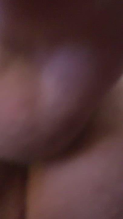 Pounding my GF from behind.