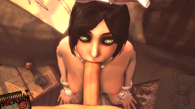 3D, Alice:_Madness_Returns, Alice_Liddell, Animated, Source_Filmmaker, pockyinsfm