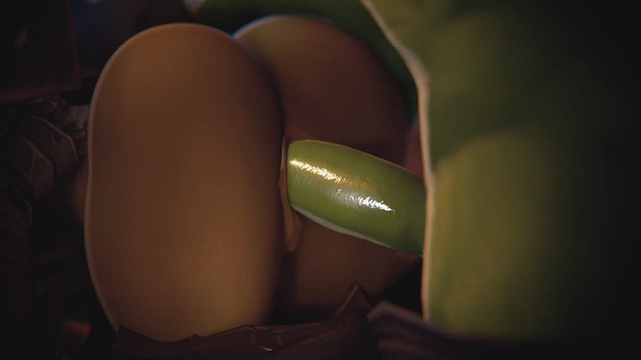 3D Animation Doggystyle NSFW Rule34 gif