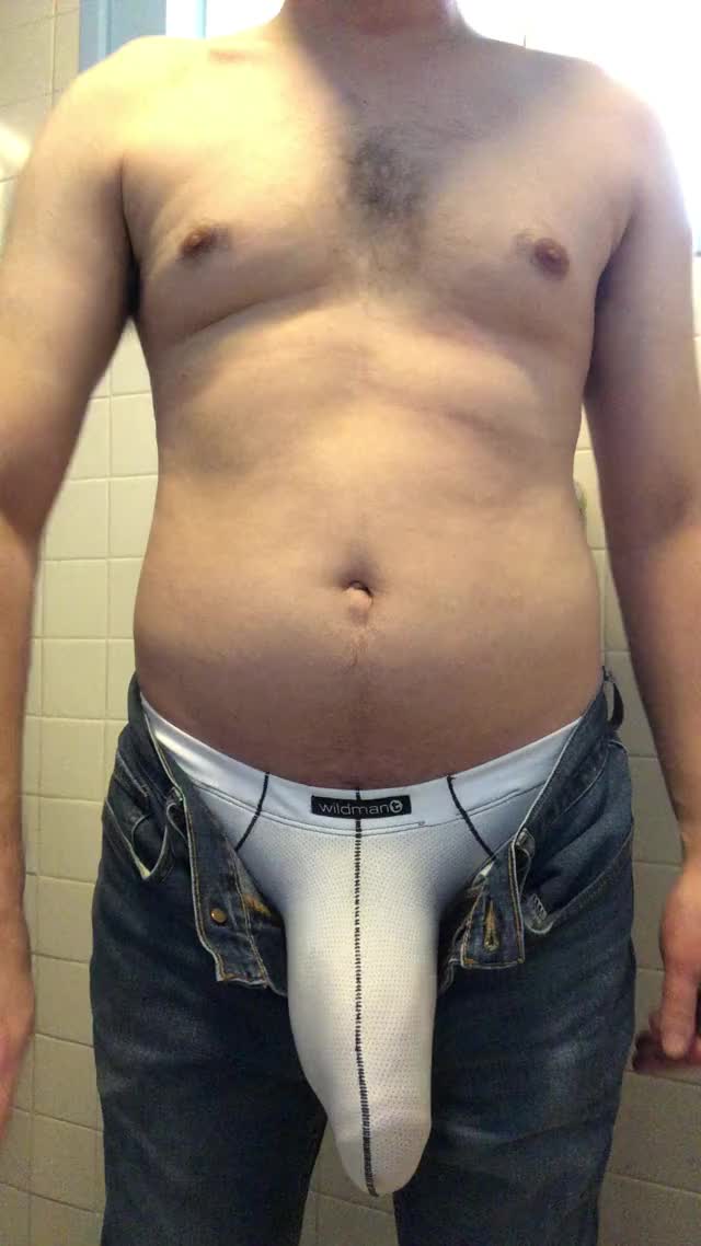 Struggling to stuff my bulge into my jeans