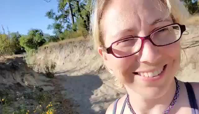 Outdoor titty peek for Jeff