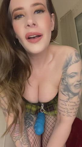 Be a good boy and open your mouth so Mommy can spit in it