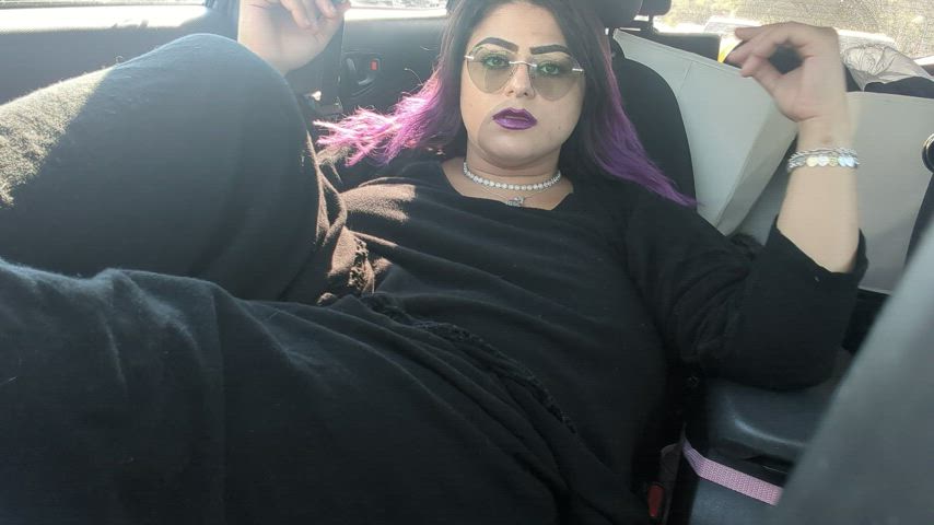 In the Safeway parking lot 😇 [OC][GIF]