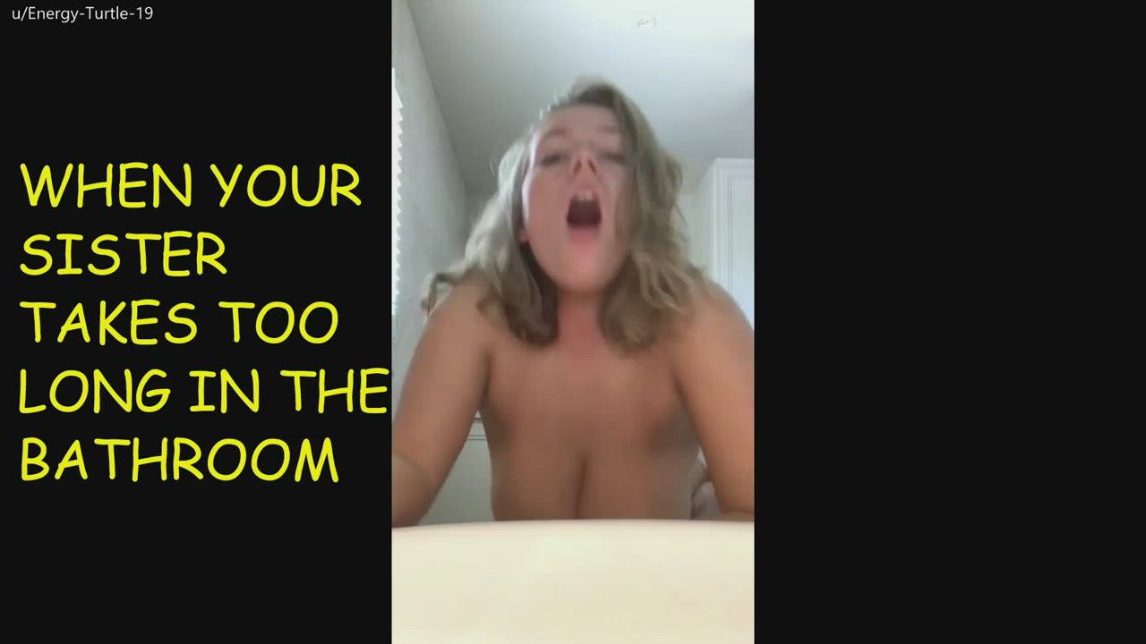 She gets stuffed by her bro
