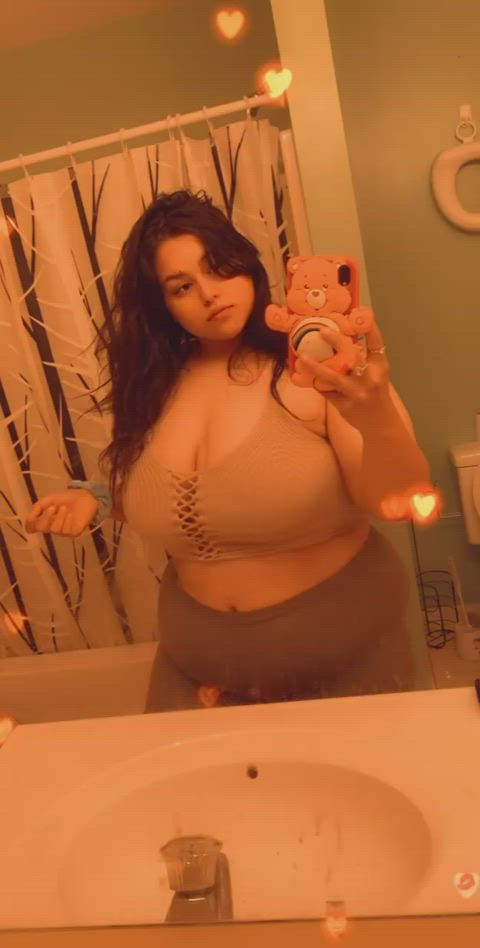 ass big ass big tits cumshot teen gif