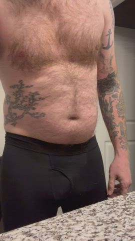 Thermal season, there’s something very satisfying about a handful of cock and balls