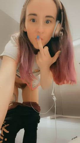 I spend more time in the employee bathroom for you guys then I do out on the floor