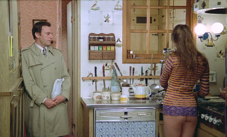 Bottomless British Celebrity Cinema Vintage gif