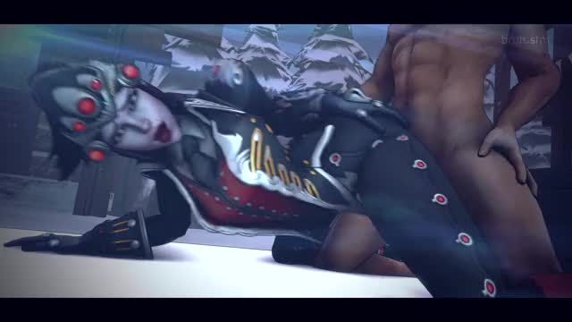 Widowmaker Getting It - Huntress - With Headgear