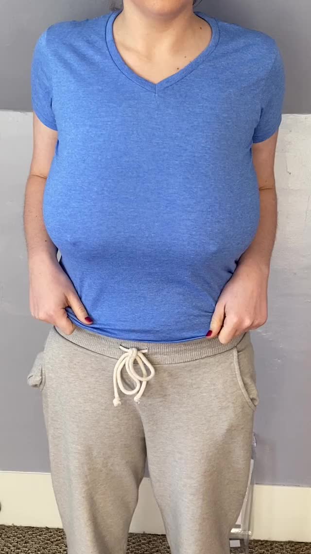 Thought I’d share my big tits with you :* [oc]