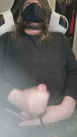 Busted this huge nut all over myself!