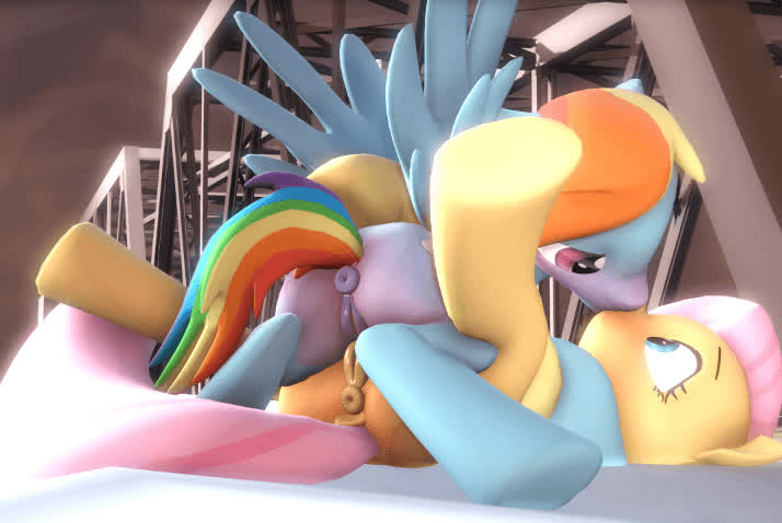 animation bed sex cartoon clit clit rubbing kiss kissing loop sfm gif