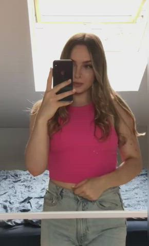 Girlfriend Teen Tits gif