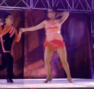 sexy disco dancing skirt twirls