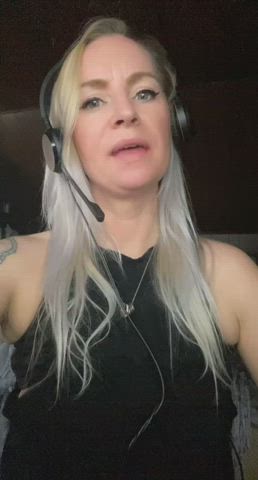 big tits blonde tits milf gif