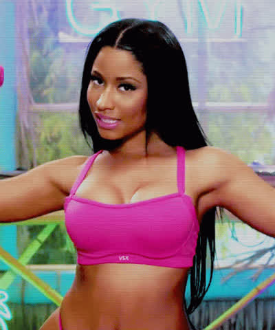 celebrity ebony nicki minaj gif