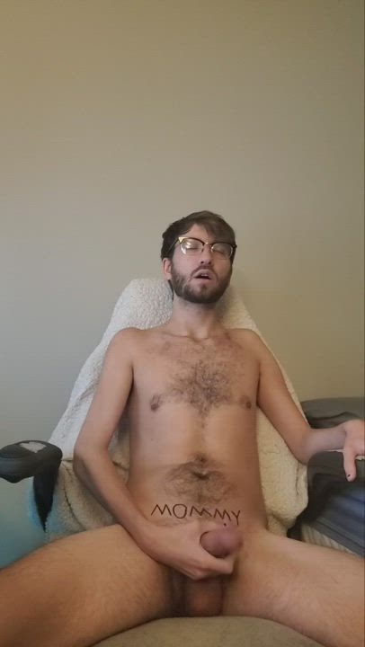 I wasn't allowed to cum until I wrote her name on my body <3