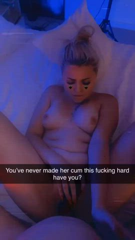 My boyfriend likes it when we send him videos of me and my bull throughout the night