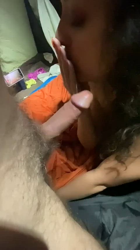 babe blowjob cock gif