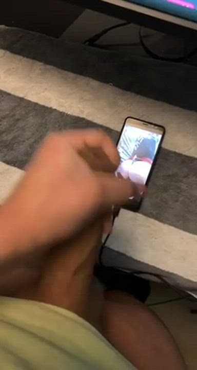 Cum Cumshot Tribute gif