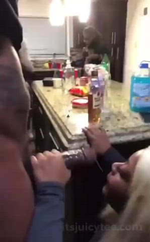 Amateur Blowjob Public gif