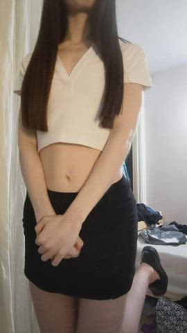 Cute Petite Teen gif