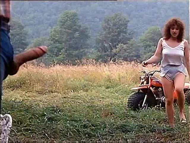 Taija Rae and Ron Jeremy in Flesh and Fantasy (1985)