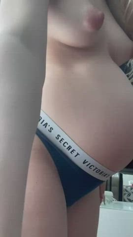 big nipples pregnant puffy gif