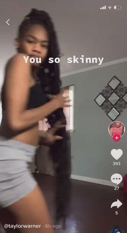 ass big ass booty cute jiggling teen gif