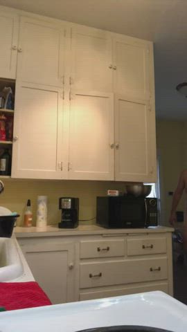 ass cock kitchen gif