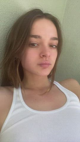 braless charlotte cross sexy gif
