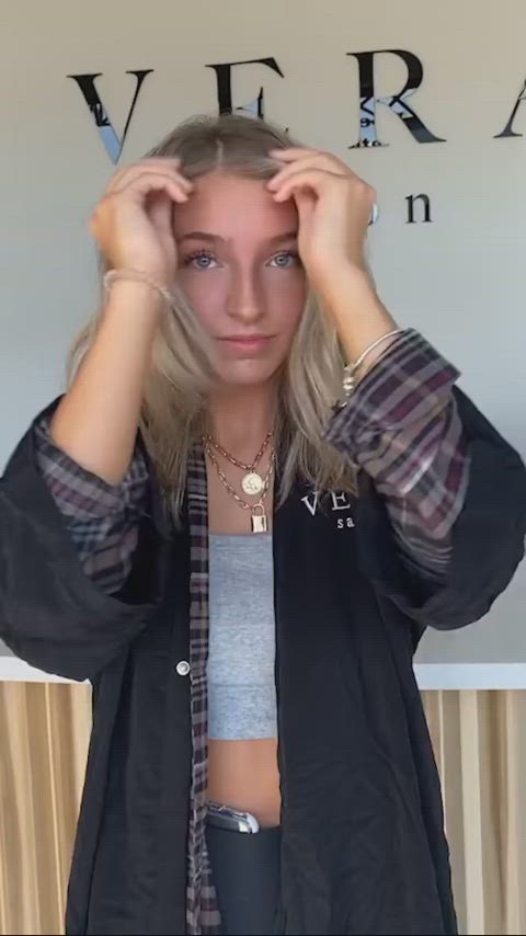 Sexy Blonde Gets Covered