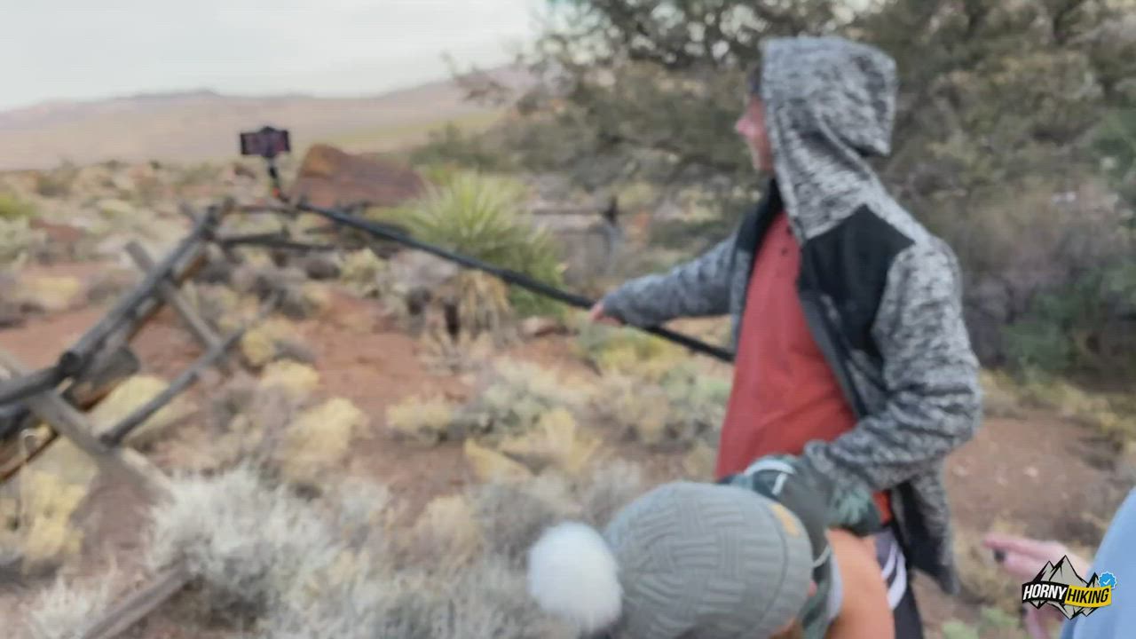Two Hot Couples Fuck on Hike - Horny Hiking ft. Sparksgowild Public Sex POV