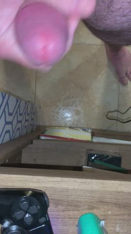 Cum Masturbating Solo gif