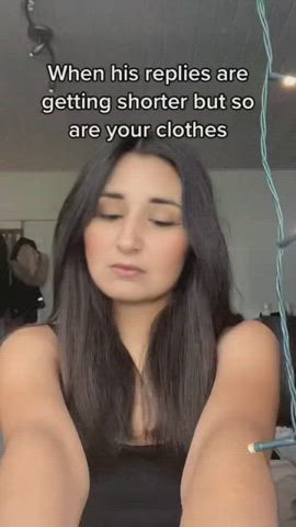 babe girlfriend girls teen tiktok tits gif