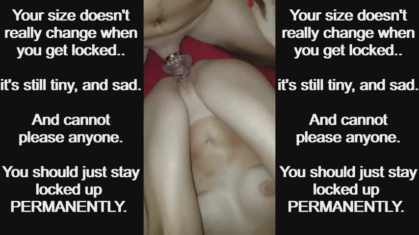You should just stay locked up PERMANENTLY.