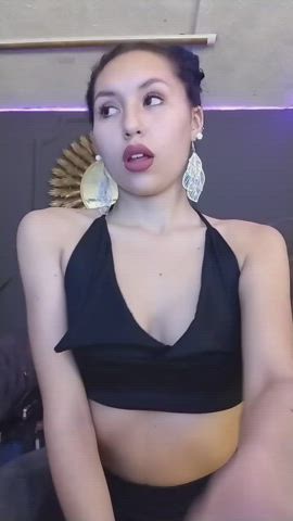 Dominatrix Facial Femdom Goddess Lips Mistress Natural Skinny Small Tits gif