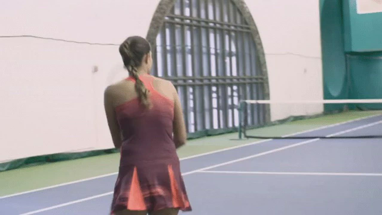 Ass Leggings Sport Upskirt gif