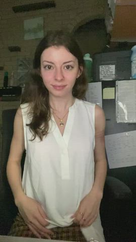 showing off at work is super exciting..