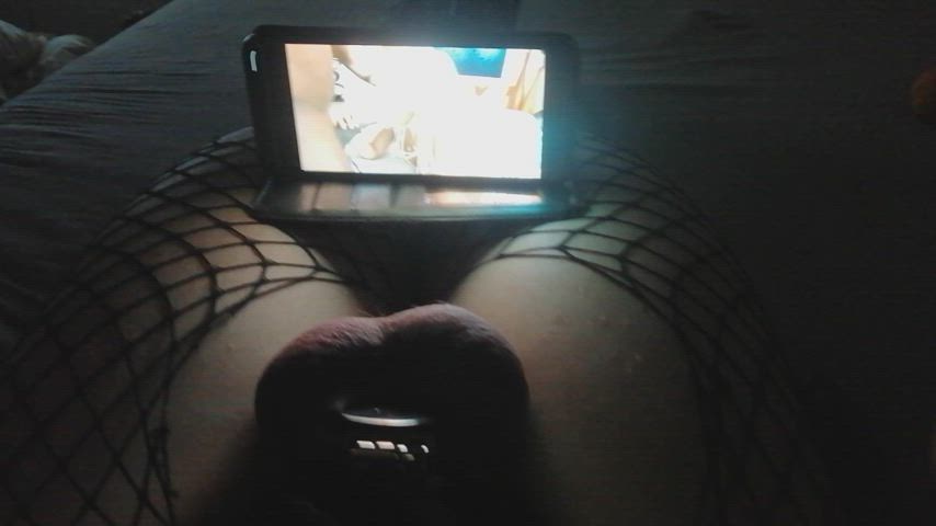 Busting my balls to BBC and sissy hypno