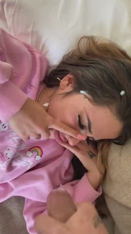 18 Years Old Barely Legal Cum Cum Swallow Facial Sister Step-Daughter Step-Sister
