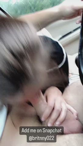 I sucked his dick on my car because he wants a DRIVING LESSON 🛑