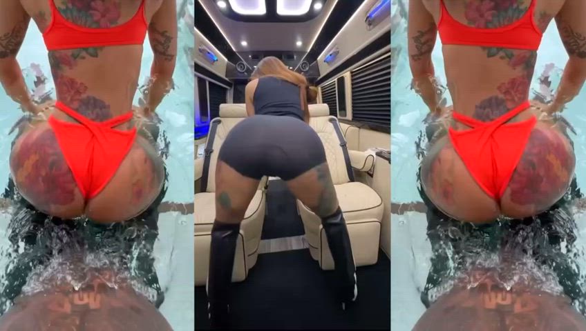 big ass cardi b celebrity moaning twerking celebs thick-booty gif